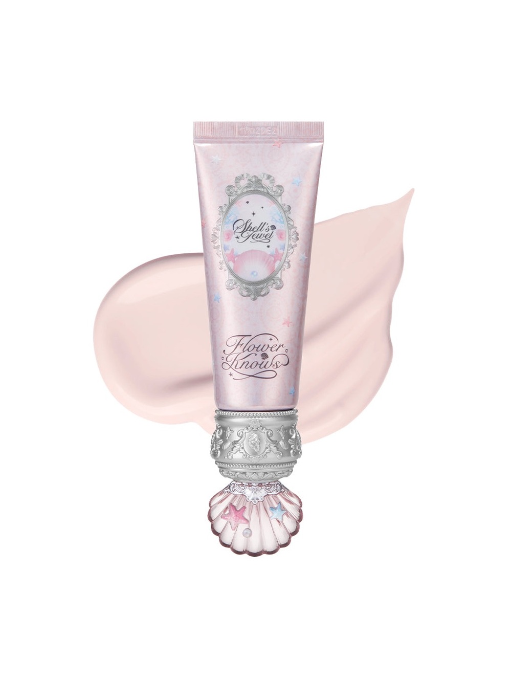 💕B12 G Flower Knows Shell's Jewel Collection correcting primer 03 Pearly Pink